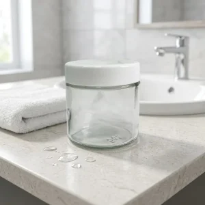 Custom Printed Glass Jar for 3.5g 7g 14g Flower Packaging