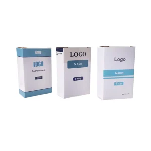 Custom Printing Small 2mL 10mL Vial Packaging 1 Pack or 2 Pack of 3ml Vials Box with Labels Plastic Tray to Hold 2ml Vial