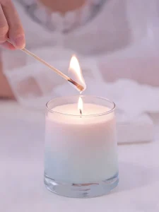 Custom Private Label Round Candle Jar Home Fragrance Aromatherapy Soy Wax Luxury Scented Candles Gift Set for Women