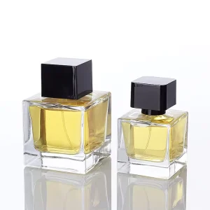 Custom Refillable 30 ml 50 ml 100 ml Empty Spray Perfume Bottle Packaging with Box