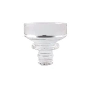 Custom Round Glass Crystal Wine Stopper Supplier for Wine Bottle Packaging