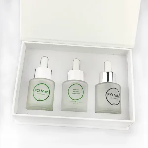 Custom Round Glass Dropper Bottle with Gift Box
