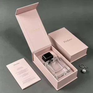 Custom Set Handmade Luxury Perfume Bottle Design Mini Environmental Magnetic Paper Gift Box
