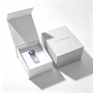 Custom Size Different Insert Premium Magnetic Closure Gift Box Single Glass Vial Packing Box Pharmaceutical Vial Box