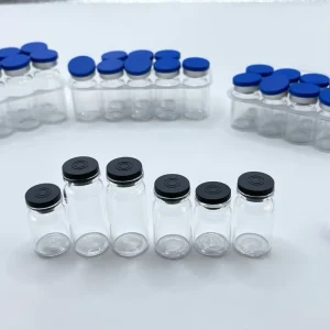 Custom Size Empty Neutral Borosilicate Glass Vials with Caps, 5ml, 7ml, and 10ml