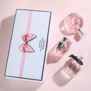 Custom Size Logo Glass Bottle Perfume Cosmetic Makeup Rigid Paperboard Box
