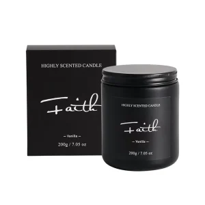 Custom Soy Wax Aromatherapy Scented Candle Private Label Screw-Top Jar Holiday Use