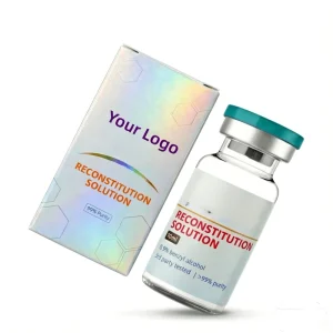 Custom Waterproof Peptide Vial Label Boxes 1ml 3ml 10ml with Custom Vial Packaging Labels