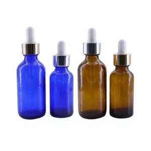 Custom for Brand Guangdong Cosmetic Glass Dropper Bottles for Beard Oil 5ml 10ml 15ml 30ml Sizes