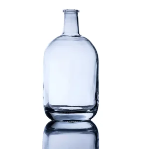 Custom made empty Price Vodka Glass Bottle 1000ml with Decal