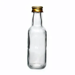 Customizable 100ml 500ml 1000ml High Quality Reusable Clear Glass Liquor Bottle for Beverage Coffee Whisky Vodka