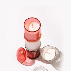Customizable Aromatherapy 200g Glass Jar Scented Candle for Gifts and Wedding Favors