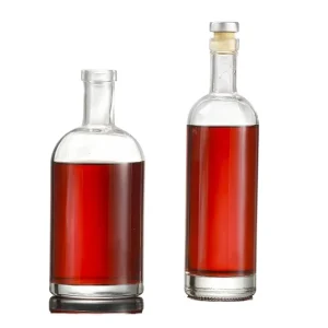 Customizable Printable Multicolor Crystal Glass Bottles