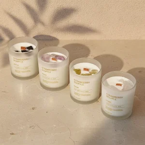 Customizable Private Label Home Decor Glass Jar Aromatherapy Gift Soy Wax Scented Candles