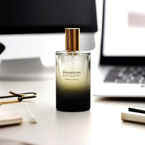 Customized 30ml 50ml Cylinder Glass Perfume Candle Jar With Pump Sprayer