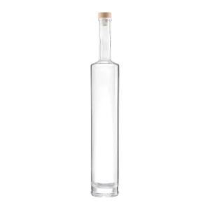 Customized 350ml 500ml 700ml 750ml Wine and Gin Glass Bottles with Cork Seal Custom Logo