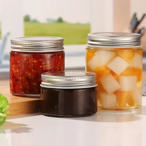 Customized 4oz 8oz 12oz Mason Jar Baby Food Glass Jar Jam Jars With Lid