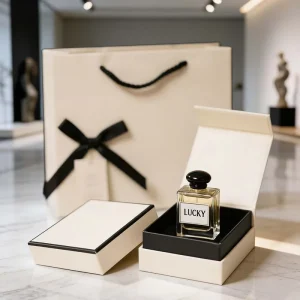 Customized 50ml 100ml Empty Glass Perfume Bottles and Gift Box