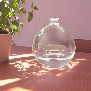 Customized Ball-Shape Perfume Glass Bottle with Round 30ml 50ml 100ml Empty Perfume Bottle