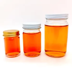 Customized Food Storage Mason Glass Jar with Lid 16oz 150ml 300ml 500ml 1000ml