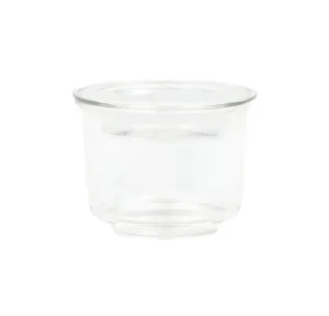 Customized Handmade High Borosilicate Kitchen Glass Storage Jars Spice Containers