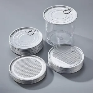 Customized High Aluminum Foil Quality Glass Jar Sealing Can Lid Easy Peel Off Seal Lid for Glass Bottle Can