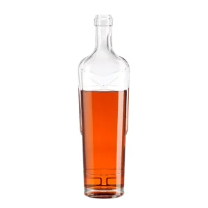Customized Liquor Spirits Glass Bottle for Vodka Gin Whiskey 500ml 750ml 1000ml