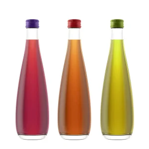 Customized Long-Neck Glass Water Bottle 330ml 500ml 750ml 1000ml with Screw Cap for Beverage Industry