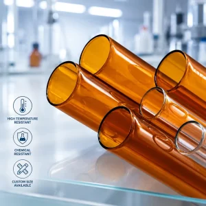 Customized Neutral Borosilicate Pharmaceutical 5.0 Glass Tube for Ampoules and Vials