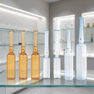 Customized Neutral Borosilicate Pharmaceutical Ampoules USP Type I Glass for Pharmaceutical Packaging