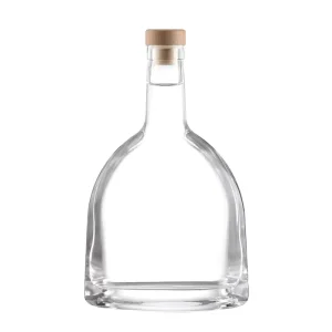 Customized New Design 750ml Premium clear Xo Brandy cognac Vodka Whisky Tequila Rum Liqueur Spirits Glass Bottles