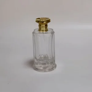 Cylinder Empty Travel 100ml Spray Perfume Glass Bottle With Pump Cap