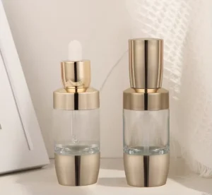 Cylinder Glass Essential Oil Bottle with High-Transparency Glass Material