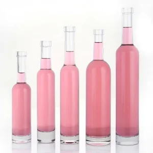 Cylinder Glass Liquor Bottle 500ml with 200ml and 375ml Options