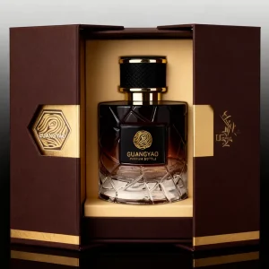 Cylindrical Luxury Perfume Bottle with Spray 100ml Customizable logo and Packaging Box Are Available Free Samples Are Available