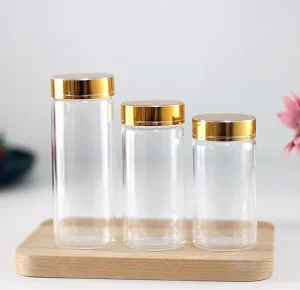 Decorative Borosilicate Glass Tube Bottles
