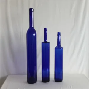 Decorative Glass Bottles Colored Glass Bottles Blue Glass Bottles