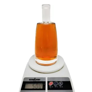 Design Shandong 500ml Glass Wine Liquor Bottle Gold Stamp Brandy Gin Rum Xo Tequila Vodka Spirits Rubber Stopper