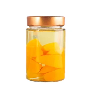 Dessert Food Glass Container 200ml 300ml Food Canning Glass Jar for Pickle Jam with Lid