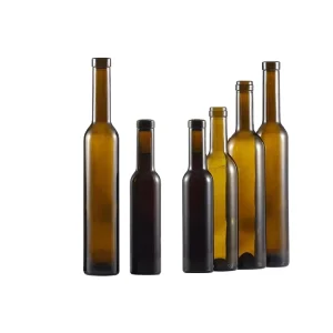Different Capacity square Shape Glass Cooking Oil Bottle for Kitchen Use