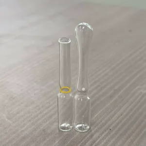 Disposable USP Type I Neutral Borosilicate Glass Ampoules 1-30ml with Clear Breaking Points for Clinical Injection Drugs