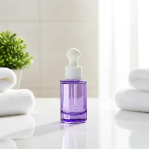 Drop Proof Flat Thickened Glass Essential Oil Dropper Bottle