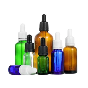 Dropper Bottle 5ml 10ml 15ml 20ml 30ml 50ml 100ml Essential Oil Bottle with Plastic Anti-theft Dropper