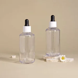 Dropper Bottle Facial Serum Storage Multi-Function 100ml Factory Sale Thick Wall PETG Dropper Essential Oil Packaging Bottles