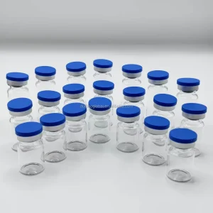EO Sterile Eco Friendly Durable Borosilicate Glass Vials 1ml 3ml 5ml 10ml with Custom Cap for Peptides