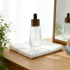 Eco-Friendly Refillable Glass Dropper Bottle 40ml for Essential Oil and Serum