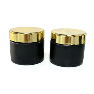 Edibles Gummies Jar 60ml 90ml 4oz 3.5g Glass Dome Child Resistant Herb Flower Stash Jar