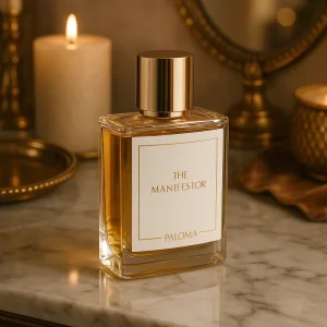 Embossed Gold Waterproof Perfume Bottle Labels and Logo Stickers