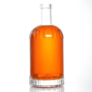 Empty 500 ml 700 ml Thick Bottom Gin Rum Whisky Vodka Glass Bottle