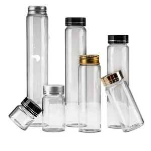 Empty 50ml Borosilicate Mini Glass Bottle